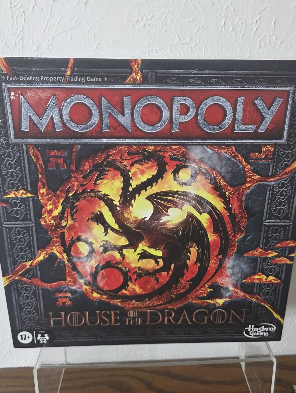 New Monopoly House of the Dragon Edition Board Game | Based On TV Series - NIB